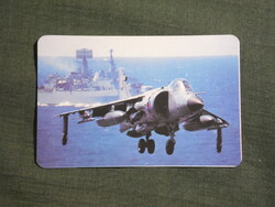 Kártyanaptár,British Aerospace Sea Harrier FRS1 vadászrepülőgép, 1997   (7)