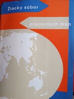 Žiacky súbor pracovných máp" (szlovák nyelvű tanulói munkaatlasz).