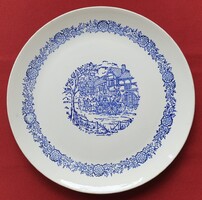 Brighton angol jelenetes porcelán tálaló kínáló tányér tál ló lovaskocsi minta
