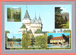 Képeslap ,Bojnice ,Bajmóc , Szlovákia.