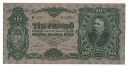 1929 10 pengő EF.