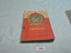T3682  Alkotmánytan az általános iskola  VIII.osztálya számára