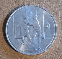 San Marino 5 líra, 1976 - Respublica