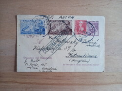 Spain 1939 Barcelona military censorship airmail postage-paid