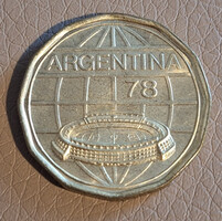 Argentína 100 peso, 1978 - FIFA Világkupa 1978 - Emlékérme
