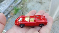 Régi játék kisautó matchbox porsche 910
