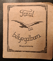 Turul magyar bélyeg hiányjegyzék könyvecske