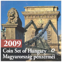 Magyarország pénzérméi dísztokos forgalmi sor 2009 Proof