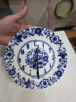 Régi német porcelán falióra
