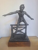 DH.Chiparus pewter statue