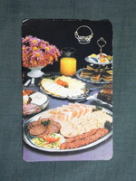 Kártyanaptár,Csemege élelmiszer ABC áruházak, 1990   (7)