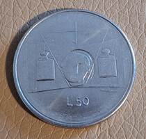 San Marino 50 Líra, 1976 - Respublica