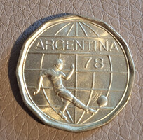 Argentína 50 peso, 1978 - FIFA Világkupa 1978 - Emlékérme