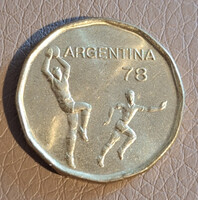 Argentína 20 peso, 1978 - FIFA Világkupa 1978 - Emlékérme