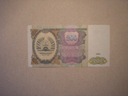Tadzsikisztán - 200 Rubel 1994 UNC