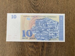 Macedónia 10 Denari 1993 UNC