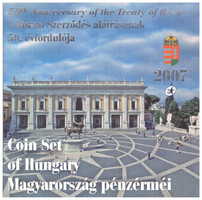 Magyarország pénzérméi dísztokos forgalmi sor 2007 Proof