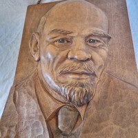 Lenin, Carved Relief