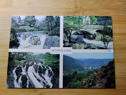 Anglia, Betws-y-Coed egy festői szépségű walesi falu, postatiszta