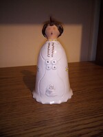 Be hp marked ceramic bell, bell. 17 Cm. Flawless. Marked