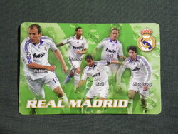 Kártyanaptár,Real Madrid labdarúgó focicsapat,, 2009   (7)