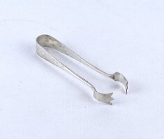 2A683 Régi jelzett 800-as ezüst cukorfogó csipesz 27 g