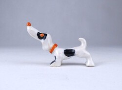 2A747 Vitéz Vidovich Ferenc art deco kerámia tacskó kutya figura
