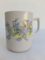 Zsolnay nefelejcses porcelan bogre