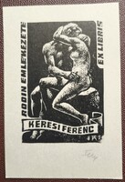 Fery Antal (1908-1994) Ex Libris Keresi Ferenc