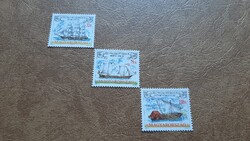 1999 Régi magyar vitorlás hajók ** Kat: 450 Ft gumitörés