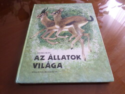 I. AKIMUSKIN AZ ÁLLATOK VILÁGA RAJZOLTA T. KAPUSZTINA MALIS KIADÓ, MOSZKVA 1987