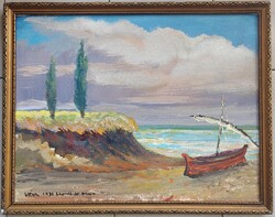 Signed (Vén) oil painting