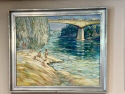 Benedek's Thought Oil Painting