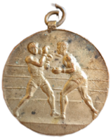 Ökölvívás sportérem ~1950.
