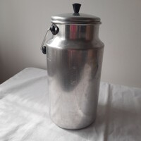 2 literes retro alumínium tejeskanna