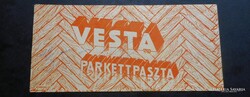 Számolócédula "Vesta" parkettpaszta