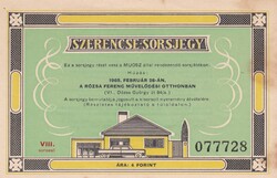 Szerencse Sorsjegy 1965   A képen látható állapotban ( Gyüjteménybe )