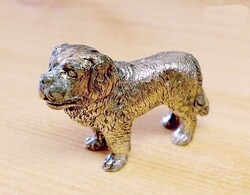 Miniature figure of tin, bernese mountain dog