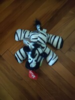 Cimkés plüss zebra