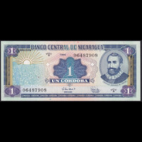 Nicaragua 1 Cordoba 1995 P-179 UNC