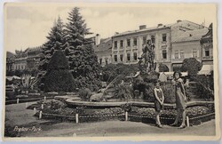Képeslap, Eperjes, park  (P7)