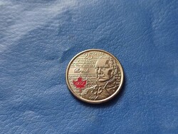 CANADA / KANADA 25 CENT 2012 BROCH! SZÍNEZETT! UNC!