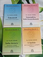 Dr. Oláh Andor / Életreform-füzetek /1-4/ könyv/irodalom/ regèny/