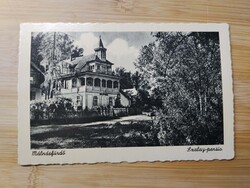 Románia, Erdély, Kárpát medence, Málnás - fürdő, Szalay-pensió, Weinstock fotó, postatiszta