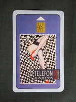 Kártyanaptár,MATÁV távközlés Rt. Pécs,telefonkártya, 1994   (7)