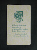 Kártyanaptár,Vida Imre kereskedő,Heresznye, 1994   (7)