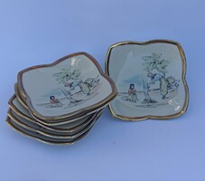 Alka Kunst "puszta" sorozatú porcelán 6db