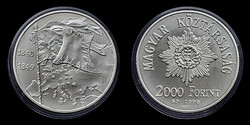 V 6531 Magyarország ezüst 2000 forint 1998 az 1848-as Forradalom 150. évfordulója