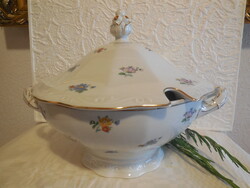 Elegáns levesestál  ,  KPM  ( német királyi porcelán manufaktúra )  igazán szép termék  !