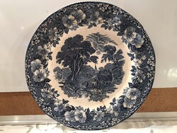 ASZTALKÖZÉP KÍNÁLÓ - 1965 év - 28 cm - ENOCH WEDGWOOD - FAJANSZ - ANGOL  - RÉGI - FELÜLETI REPEDÉS !